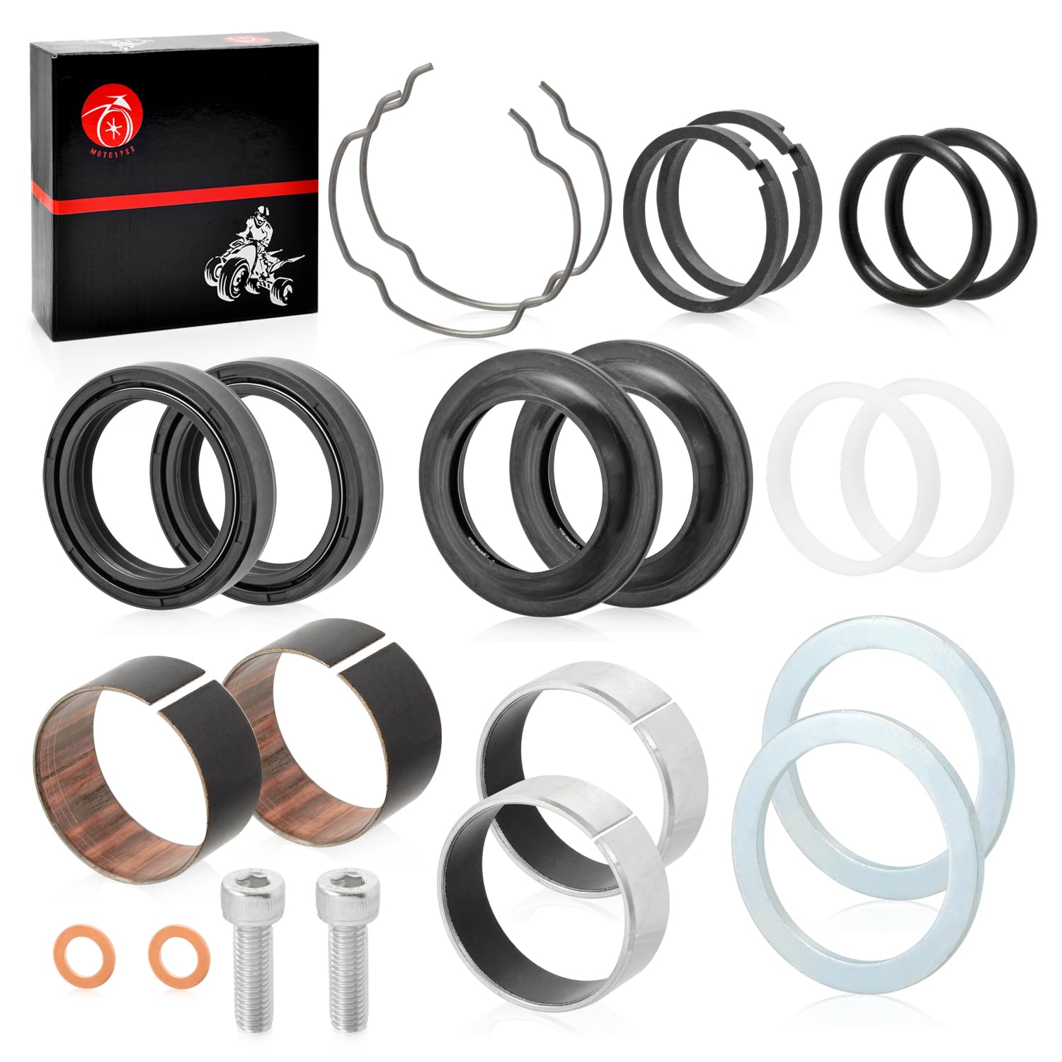 スポーツスター xl1200s フォーク ボトムケース 39mm xl883 Amazon.com: 39mm Front Fork Bushing Dust Oil Seals Rebuild Kit For